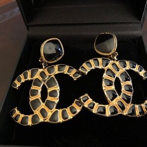 2019 Chanel Egyptian Collection Nile Runway Earrings